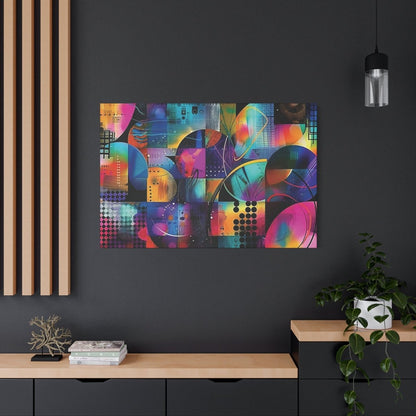 👉Quantum Cercle : magnifique cadre 💎effet captivant💎 garanti - Art Cocoon