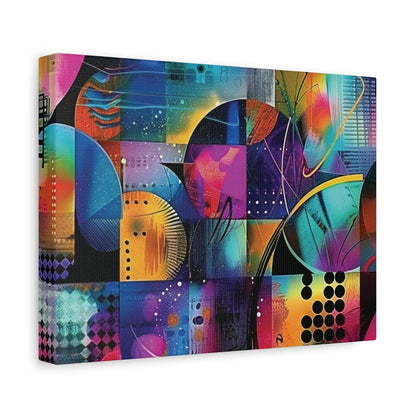 👉Quantum Cercle : magnifique cadre 💎effet captivant💎 garanti - Art Cocoon