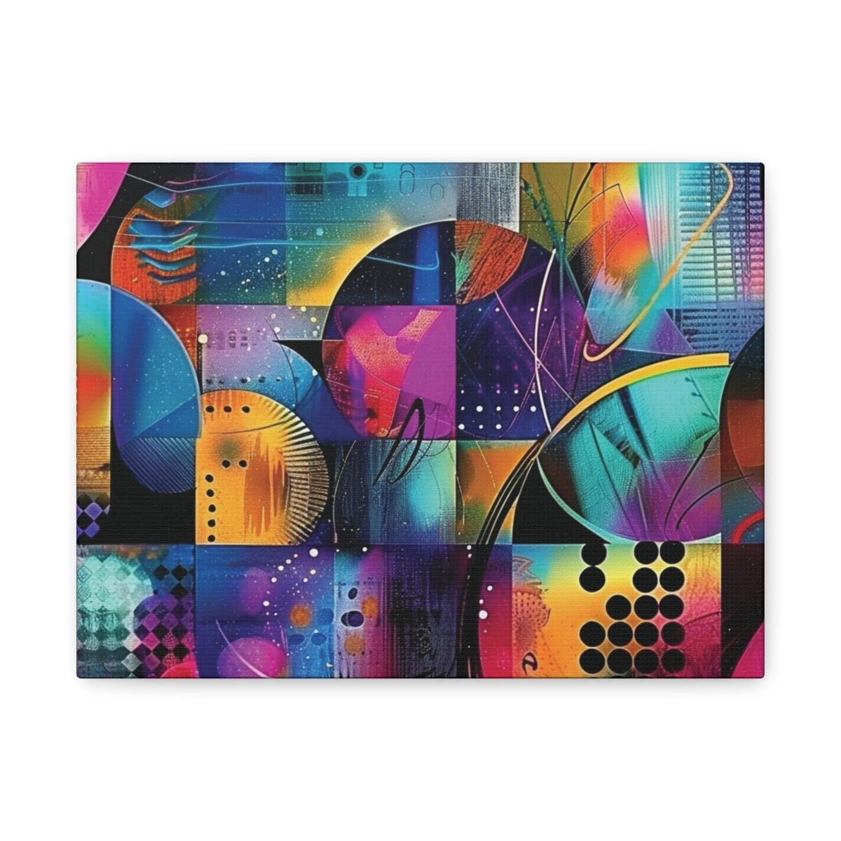 👉Quantum Cercle : magnifique cadre 💎effet captivant💎 garanti - Art Cocoon