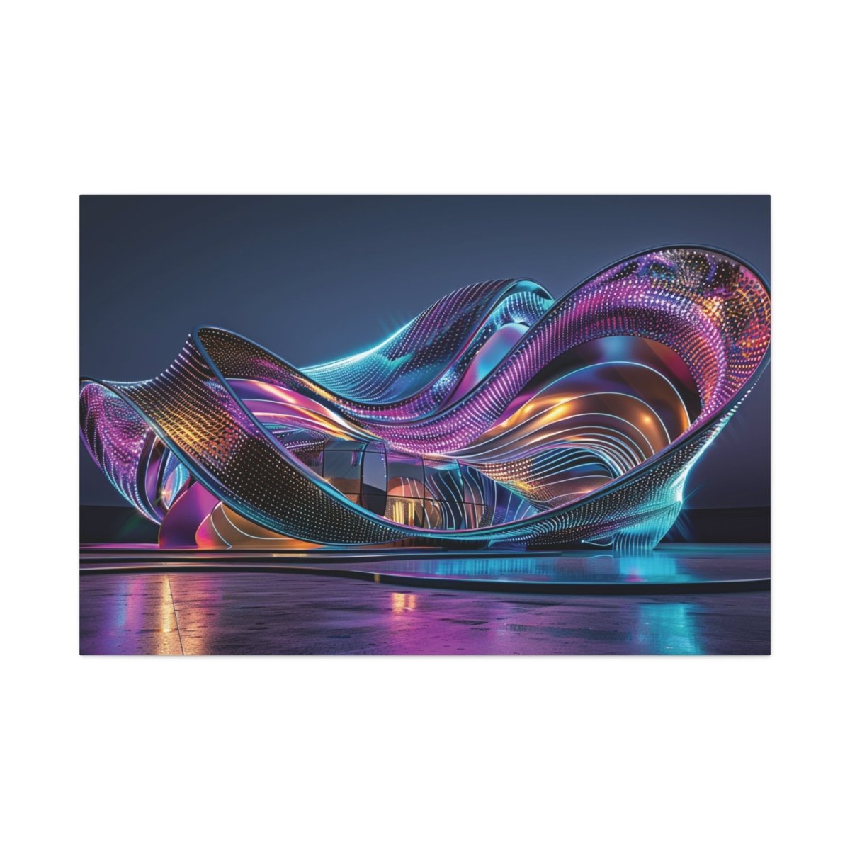 👉Réalité Défragmentée : magnifique cadre 💎effet futuriste💎garanti - Art Cocoon