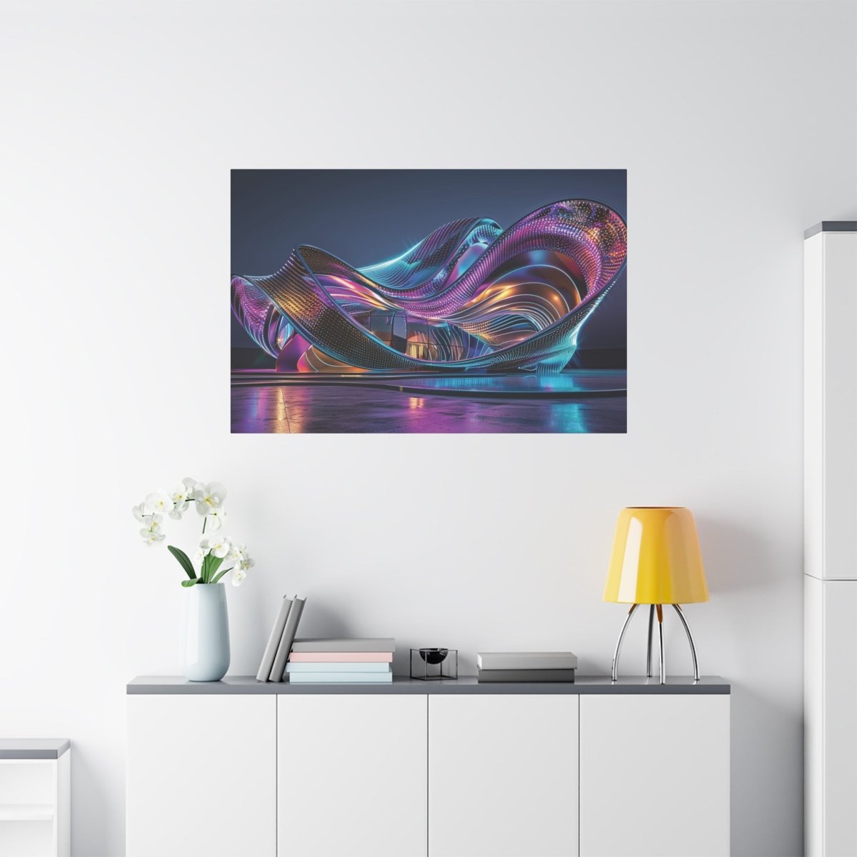 👉Réalité Défragmentée : magnifique cadre 💎effet futuriste💎garanti - Art Cocoon