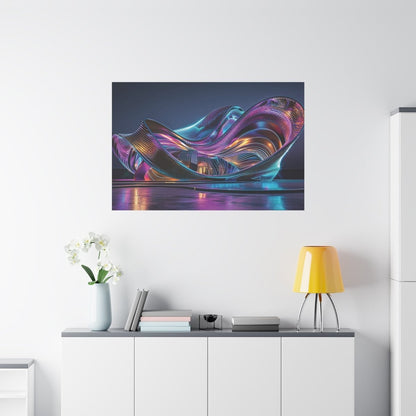 👉Réalité Défragmentée : magnifique cadre 💎effet futuriste💎garanti - Art Cocoon