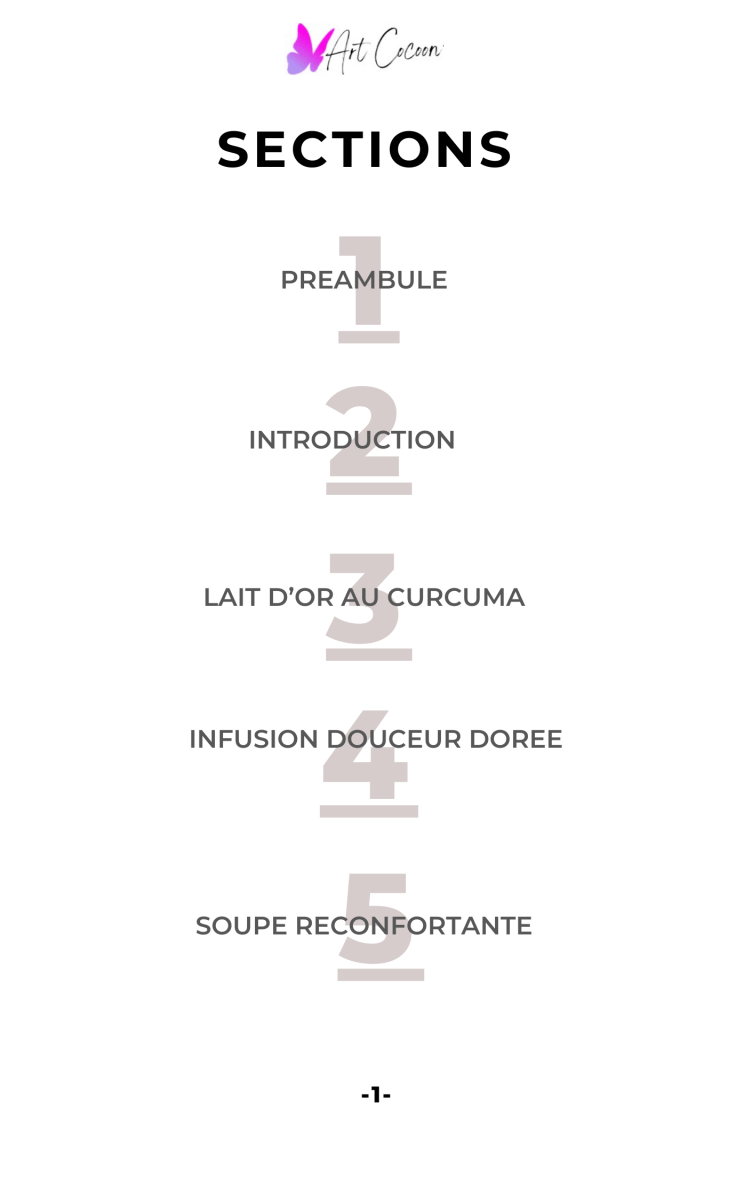 Remèdes Anti - Inflammatoires - Art Cocoon