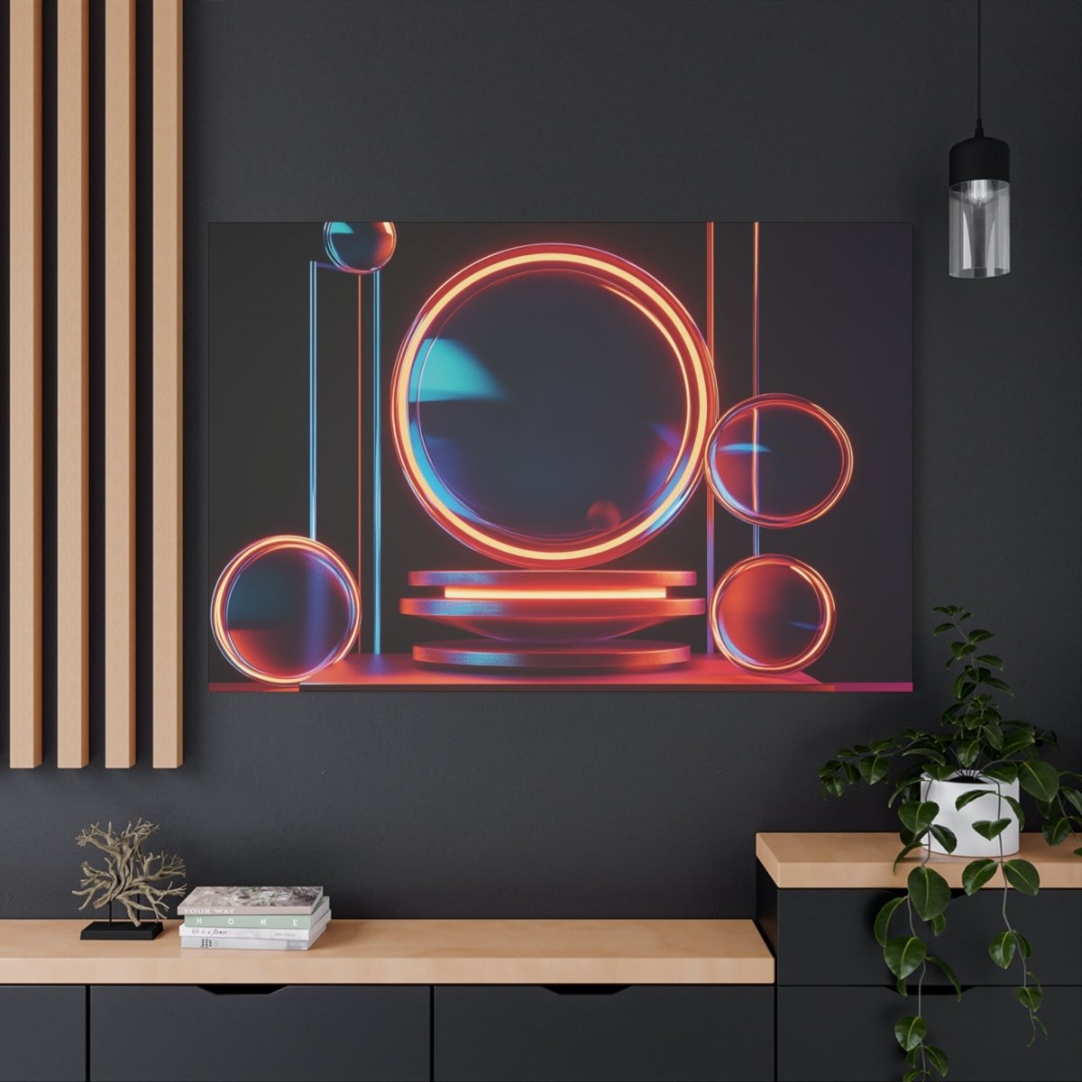 👉Résonance Cachée : magnifique cadre💎effet fascinant💎 garanti - Art Cocoon