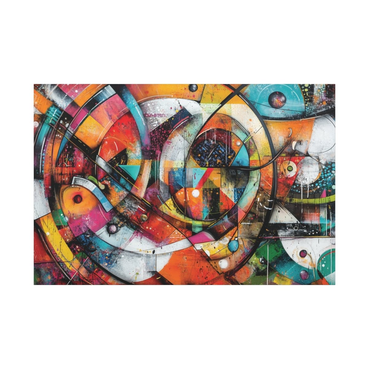 👉Roue Fortune : magnifique cadre💎effet captivant💎 garanti - Art Cocoon