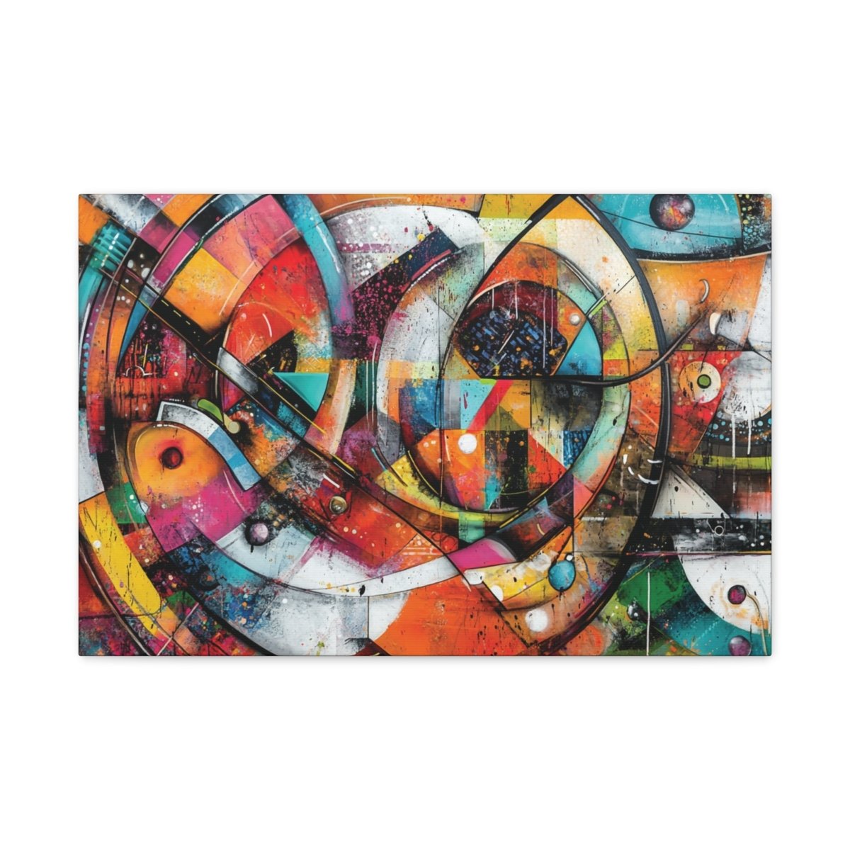 👉Roue Fortune : magnifique cadre💎effet captivant💎 garanti - Art Cocoon