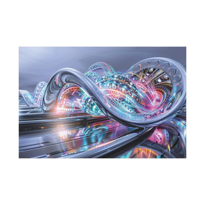 👉Station Stellaire : magnifique cadre 💎effet futuriste💎garanti - Art Cocoon