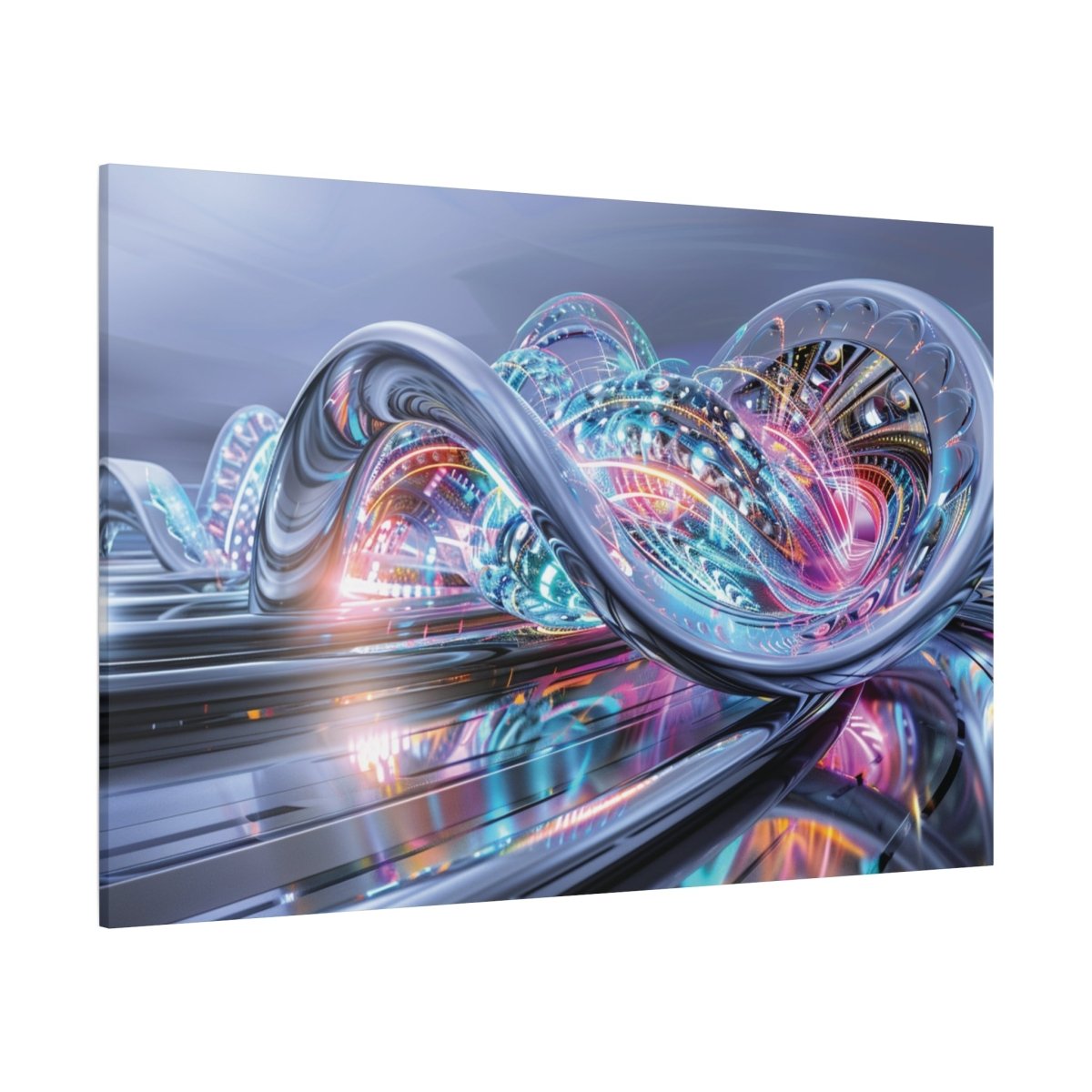 👉Station Stellaire : magnifique cadre 💎effet futuriste💎garanti - Art Cocoon