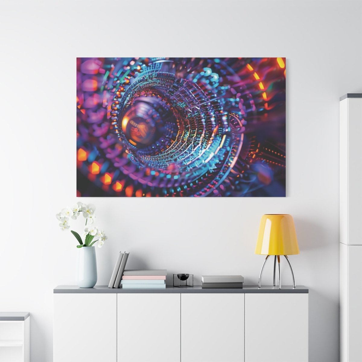 👉Supernova Scintillante : magnifique cadre 💎effet futuriste💎garanti - Art Cocoon