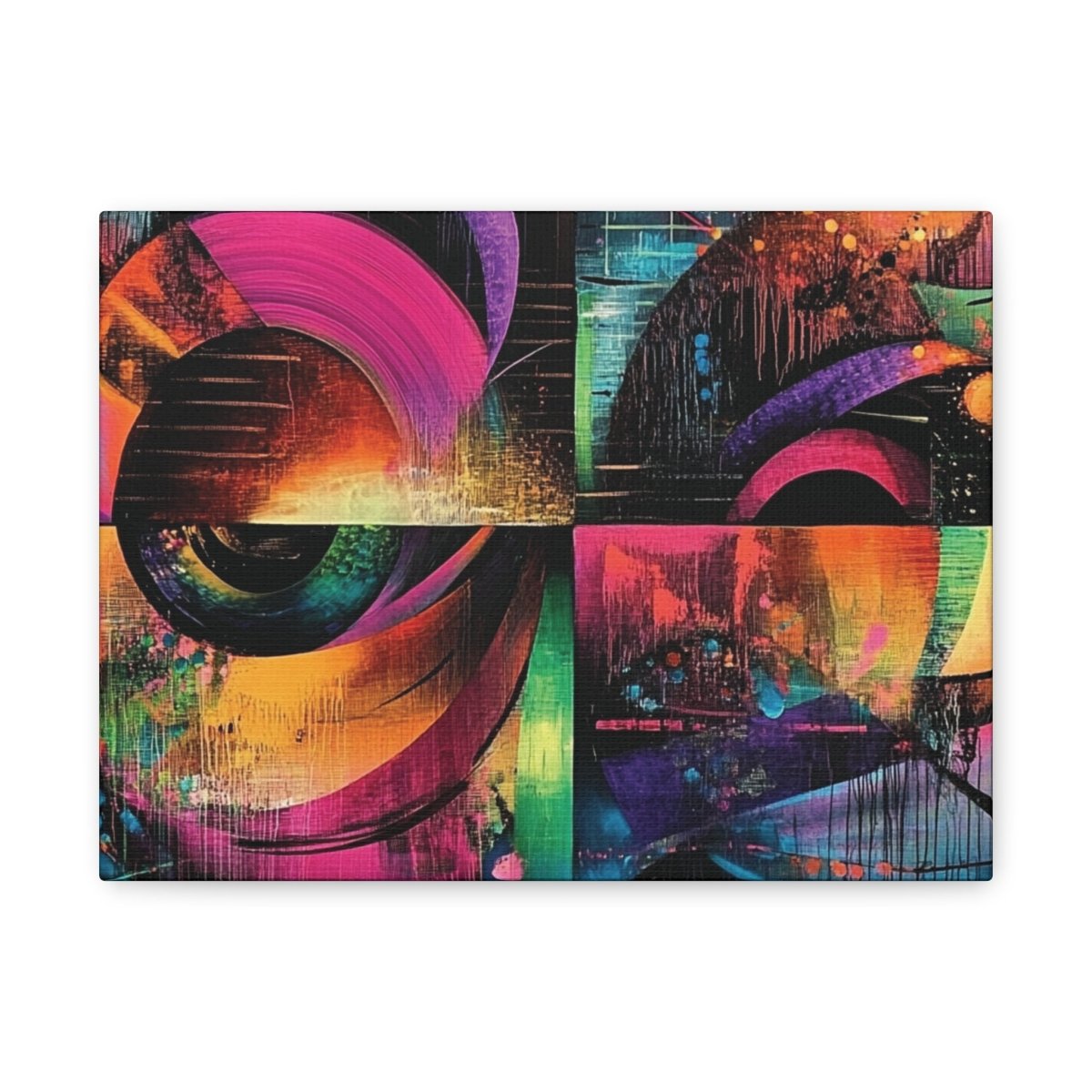 👉Symétries Spatiales : magnifique cadre 💎effet captivant💎 garanti - Art Cocoon