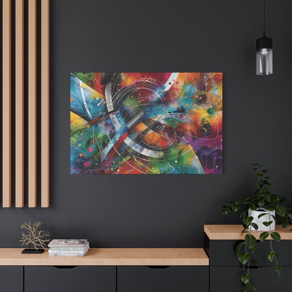 👉Symphonie Céleste : magnifique cadre💎effet captivant💎 garanti - Art Cocoon