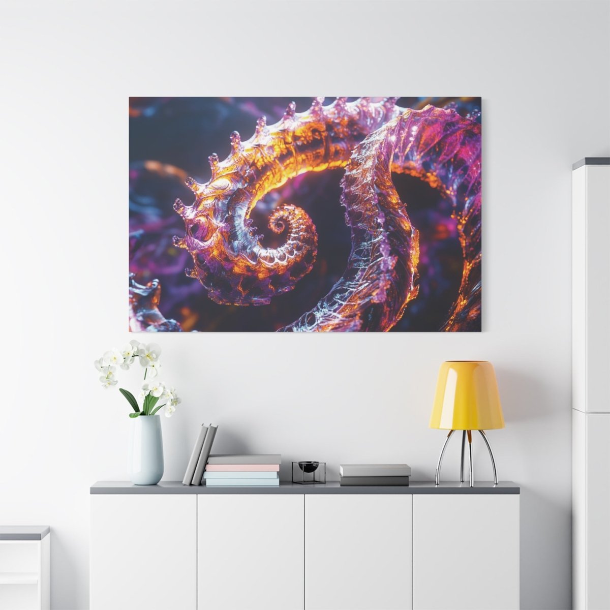 👉Tentacules Galactiques : magnifique cadre💎effet fascinant💎 garanti - Art Cocoon