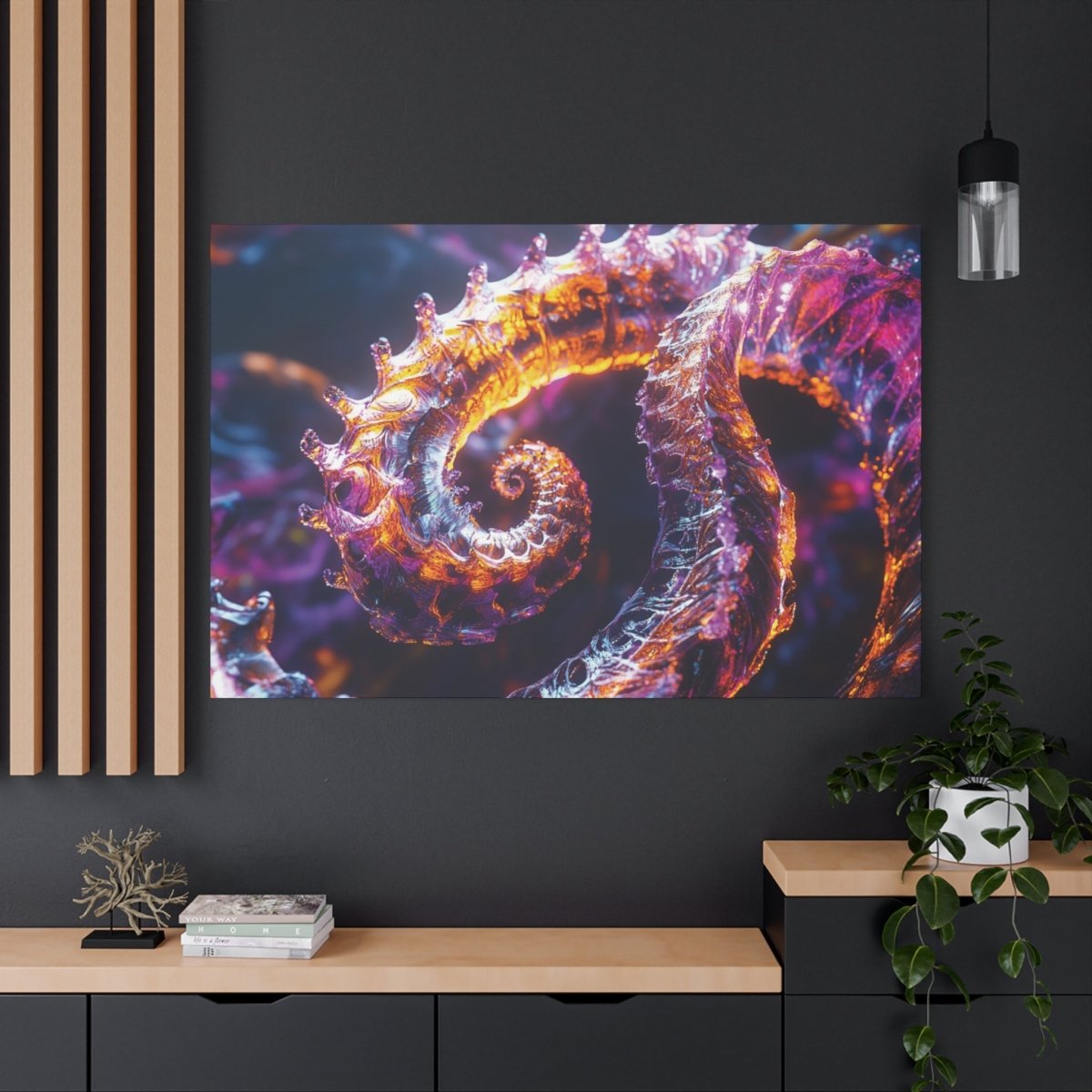 👉Tentacules Galactiques : magnifique cadre💎effet fascinant💎 garanti - Art Cocoon