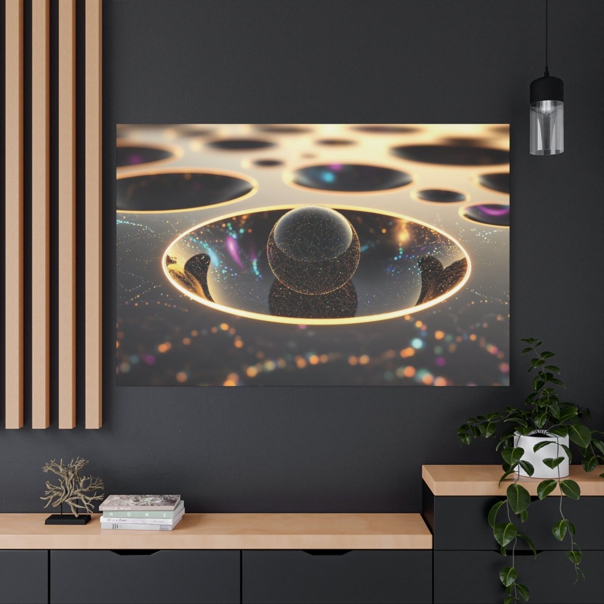 TEST 👉Hyperespace Stellaire : magnifique cadre💎effet fascinant💎 garanti - Art Cocoon