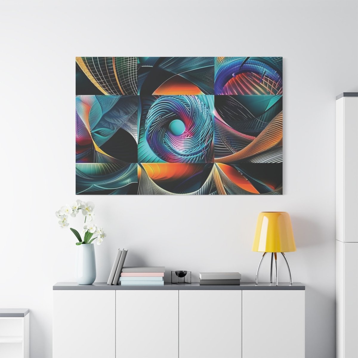 TEST 👉Intérieur Matrice : magnifique cadre 💎effet captivant💎 garanti - Art Cocoon