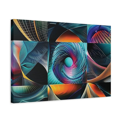 TEST 👉Intérieur Matrice : magnifique cadre 💎effet captivant💎 garanti - Art Cocoon