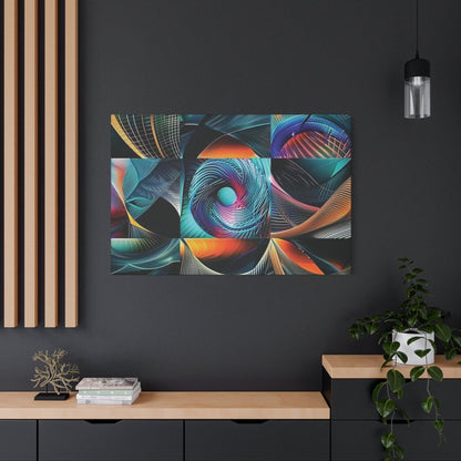 TEST 👉Intérieur Matrice : magnifique cadre 💎effet captivant💎 garanti - Art Cocoon