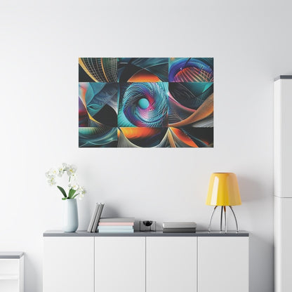 TEST 👉Intérieur Matrice : magnifique cadre 💎effet captivant💎 garanti - Art Cocoon