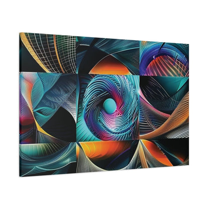 TEST 👉Intérieur Matrice : magnifique cadre 💎effet captivant💎 garanti - Art Cocoon