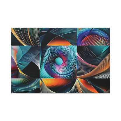 TEST 👉Intérieur Matrice : magnifique cadre 💎effet captivant💎 garanti - Art Cocoon