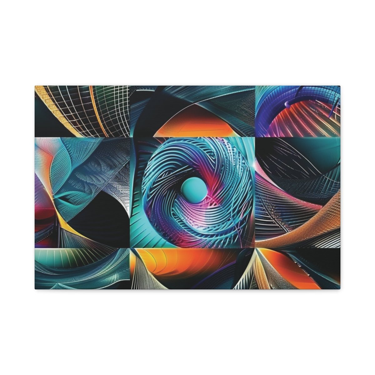 TEST 👉Intérieur Matrice : magnifique cadre 💎effet captivant💎 garanti - Art Cocoon