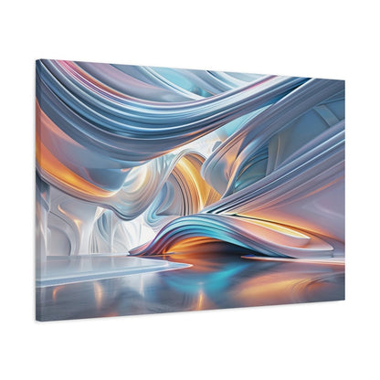 TEST 👉Néon Structure : magnifique cadre 💎effet futuriste💎garanti - Art Cocoon