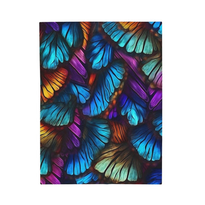 TEST Velveteen Plush Blanket - Art Cocoon