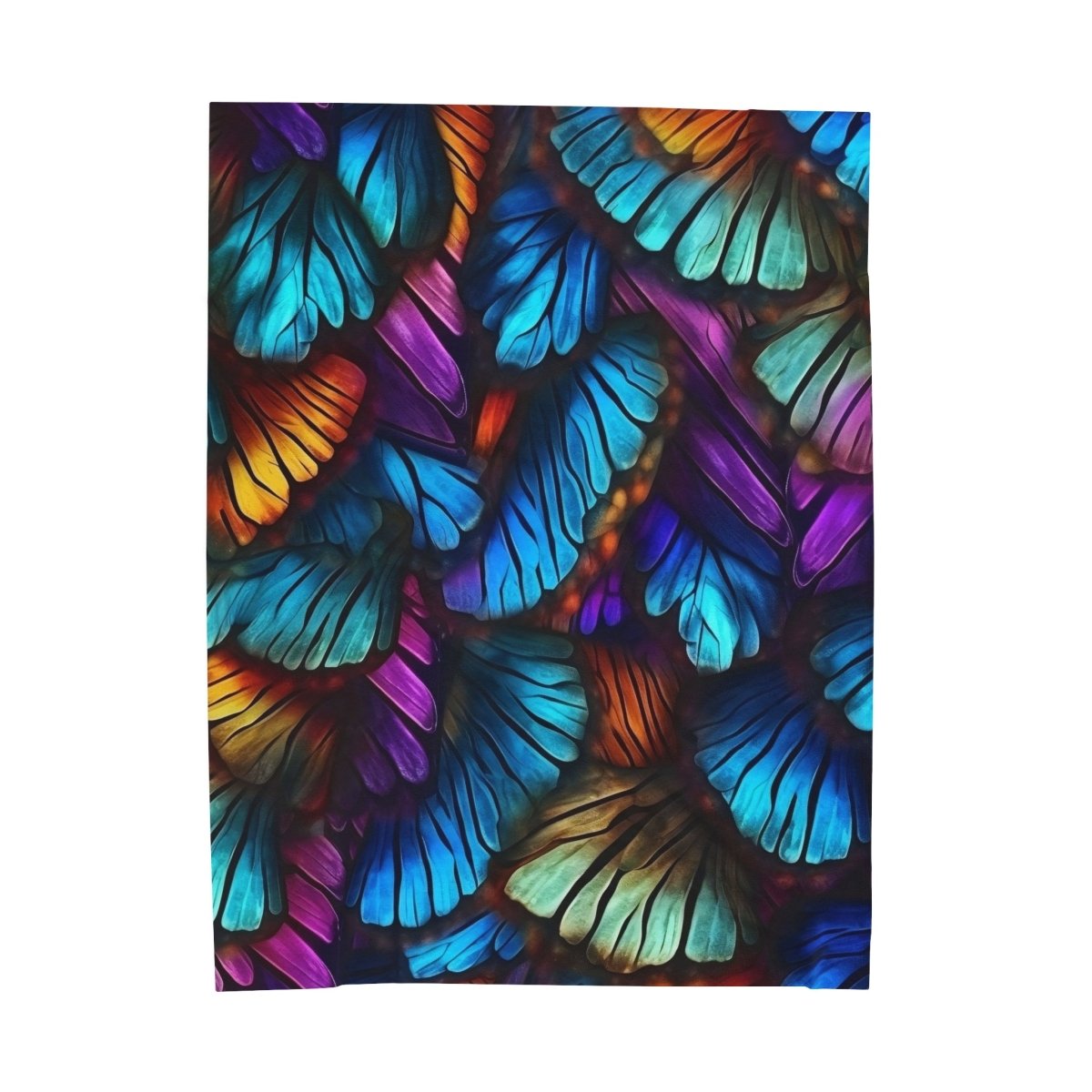 TEST Velveteen Plush Blanket - Art Cocoon