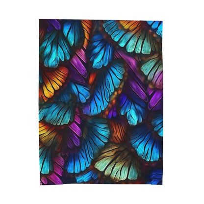 TEST Velveteen Plush Blanket - Art Cocoon