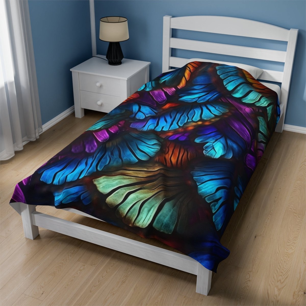 TEST Velveteen Plush Blanket - Art Cocoon