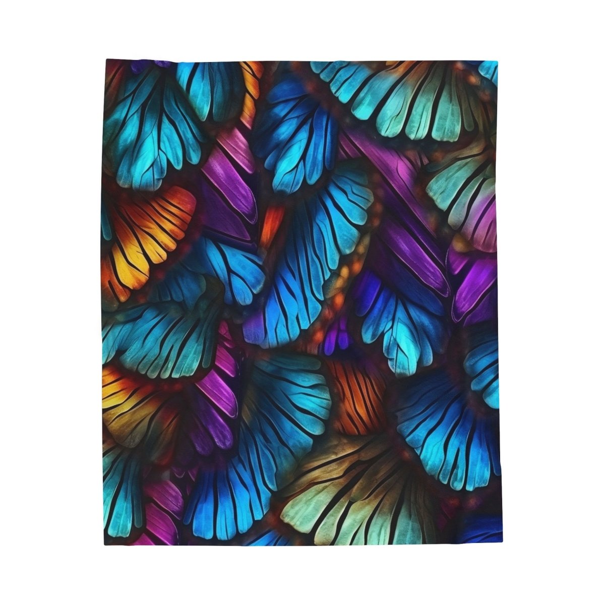 TEST Velveteen Plush Blanket - Art Cocoon