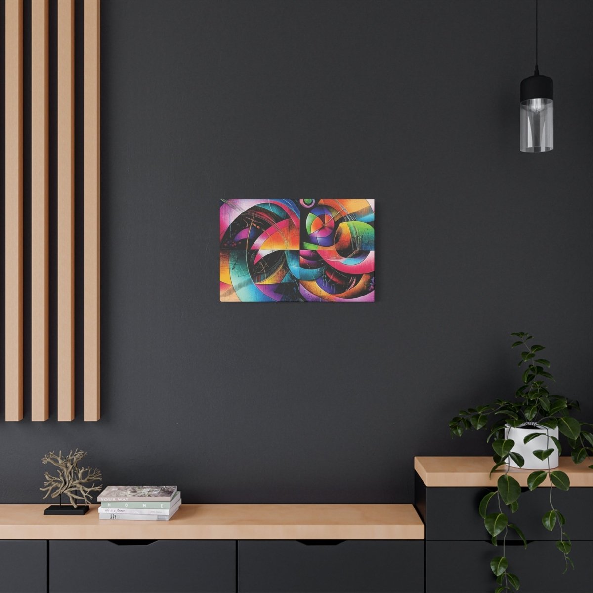 👉Tornades Galactiques : magnifique cadre💎effet captivant💎 garanti - Art Cocoon