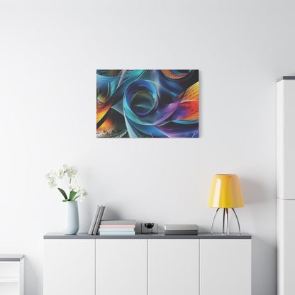 👉Tornades Vibrantes : magnifique cadre 💎effet captivant💎garanti - Art Cocoon