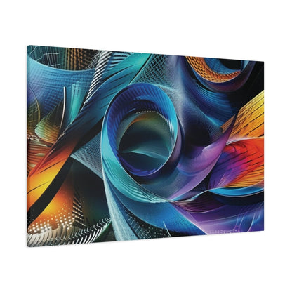 👉Tornades Vibrantes : magnifique cadre 💎effet captivant💎garanti - Art Cocoon