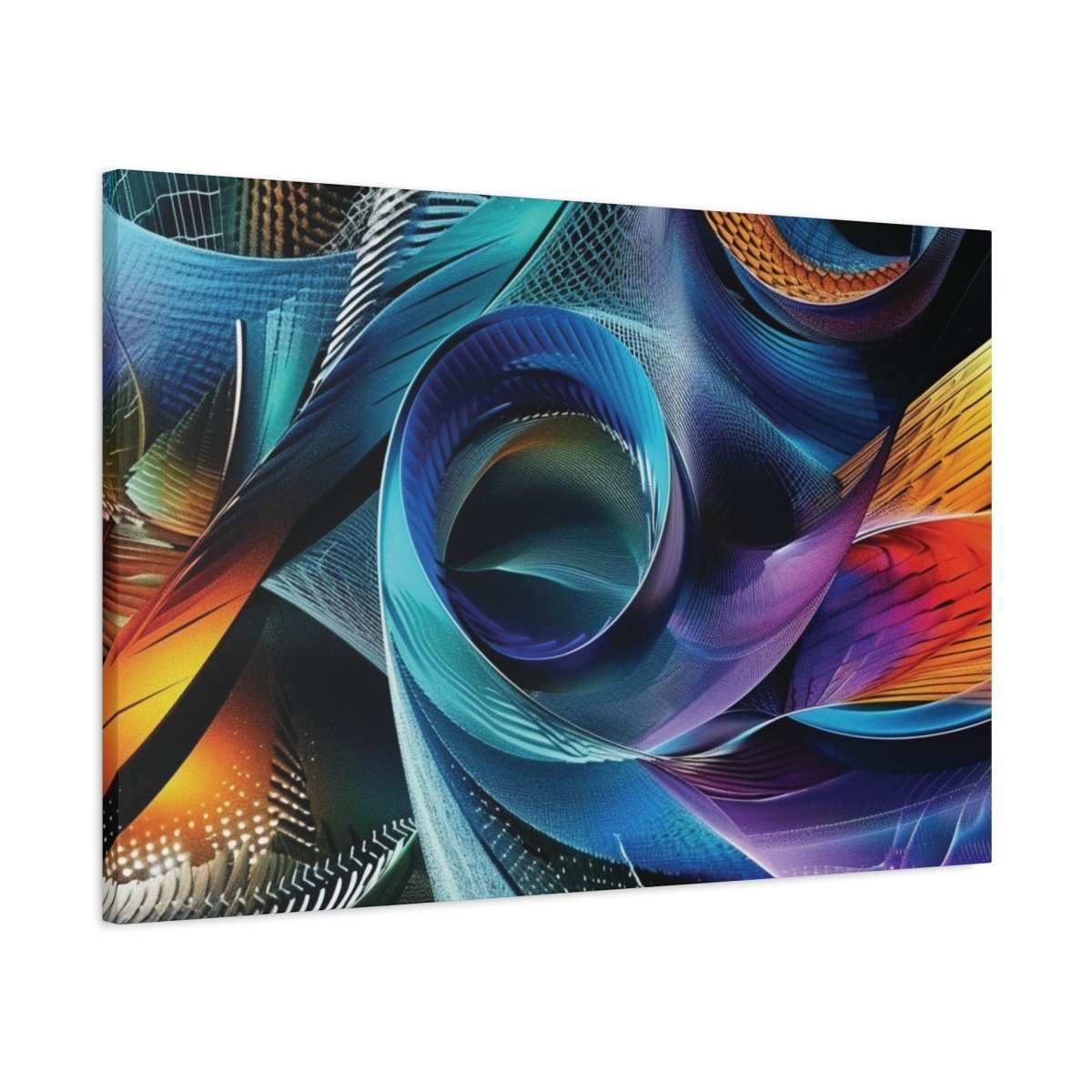 👉Tornades Vibrantes : magnifique cadre 💎effet captivant💎garanti - Art Cocoon