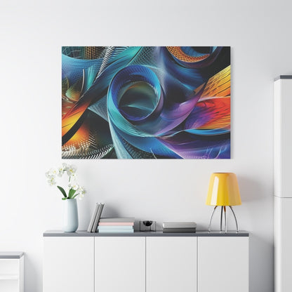 👉Tornades Vibrantes : magnifique cadre 💎effet captivant💎garanti - Art Cocoon