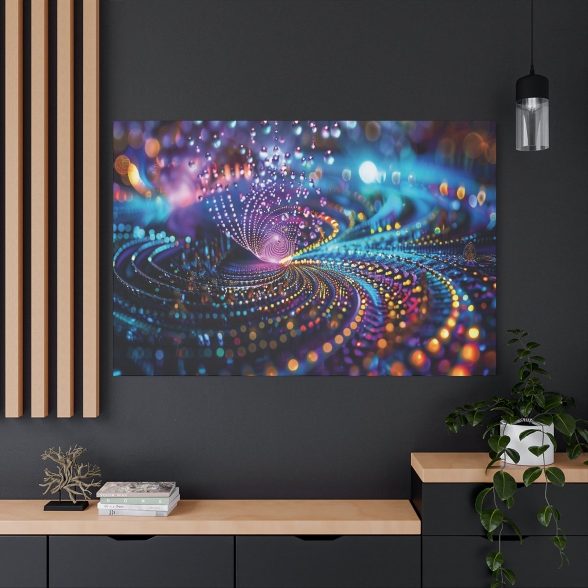 👉Tourbillon Etincelant : magnifique cadre 💎effet apaisant💎 garanti - Art Cocoon