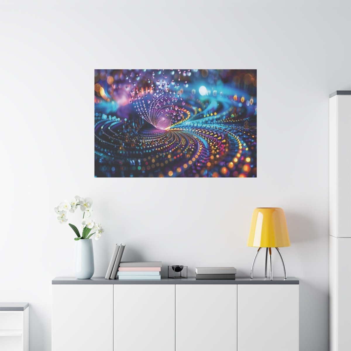 👉Tourbillon Etincelant : magnifique cadre 💎effet apaisant💎 garanti - Art Cocoon