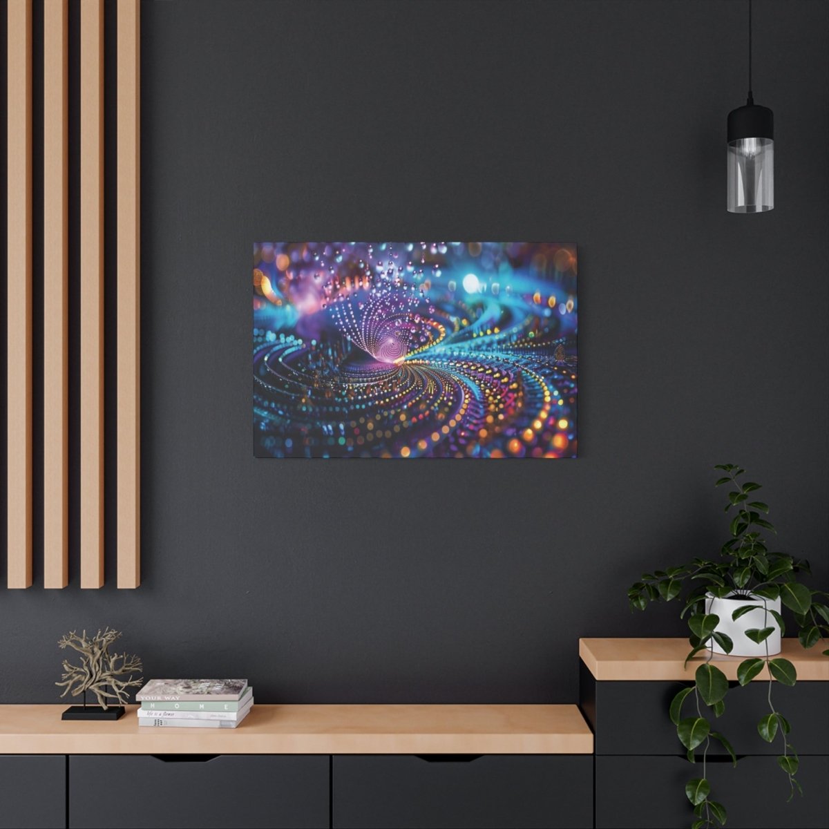 👉Tourbillon Etincelant : magnifique cadre 💎effet apaisant💎 garanti - Art Cocoon