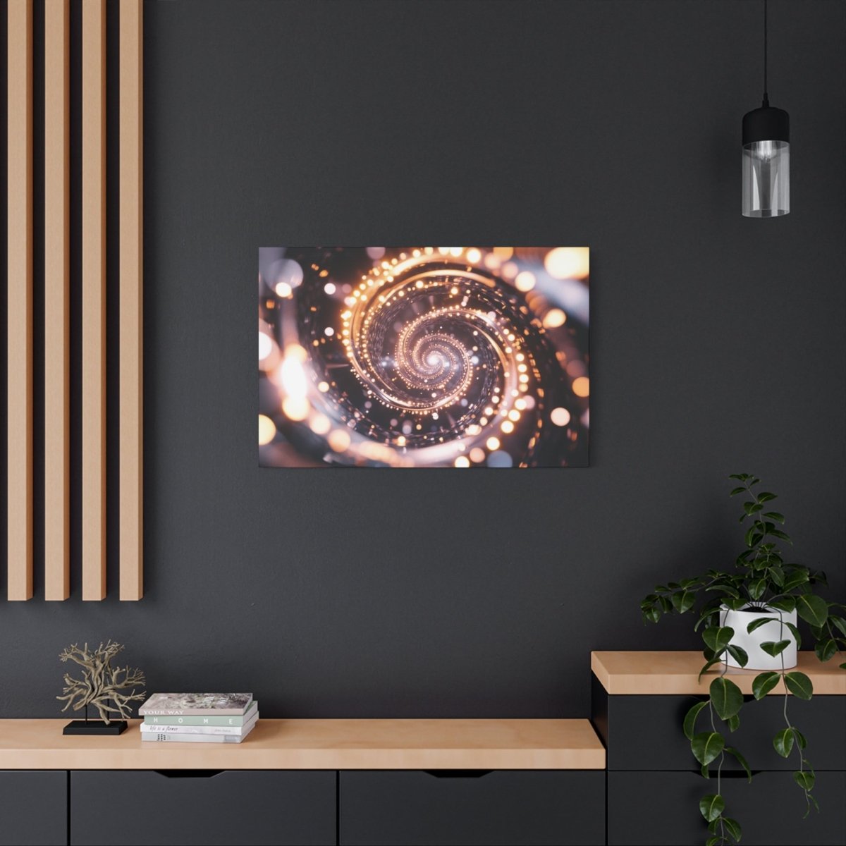 👉Tourbillon Vibrant : magnifique cadre💎effet fascinant💎 garanti - Art Cocoon