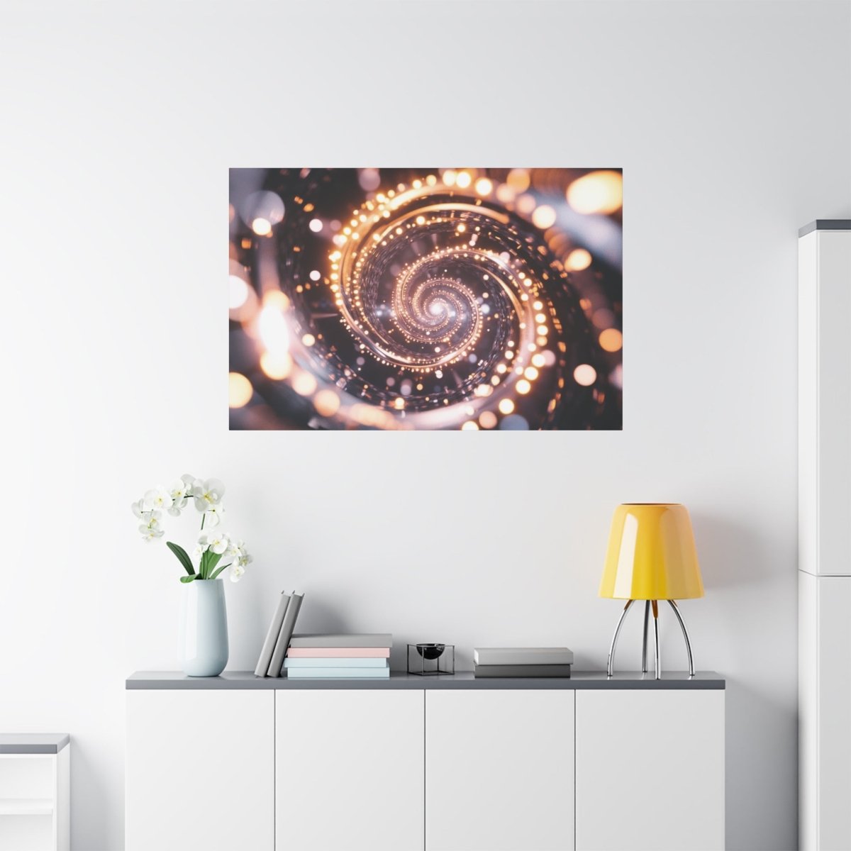 👉Tourbillon Vibrant : magnifique cadre💎effet fascinant💎 garanti - Art Cocoon