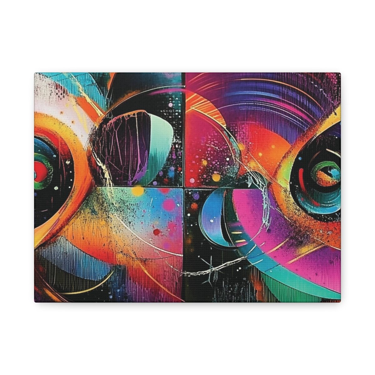 👉Trous Noirs : magnifique cadre💎effet captivant💎 garanti - Art Cocoon