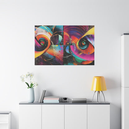 👉Trous Noirs : magnifique cadre💎effet captivant💎 garanti - Art Cocoon