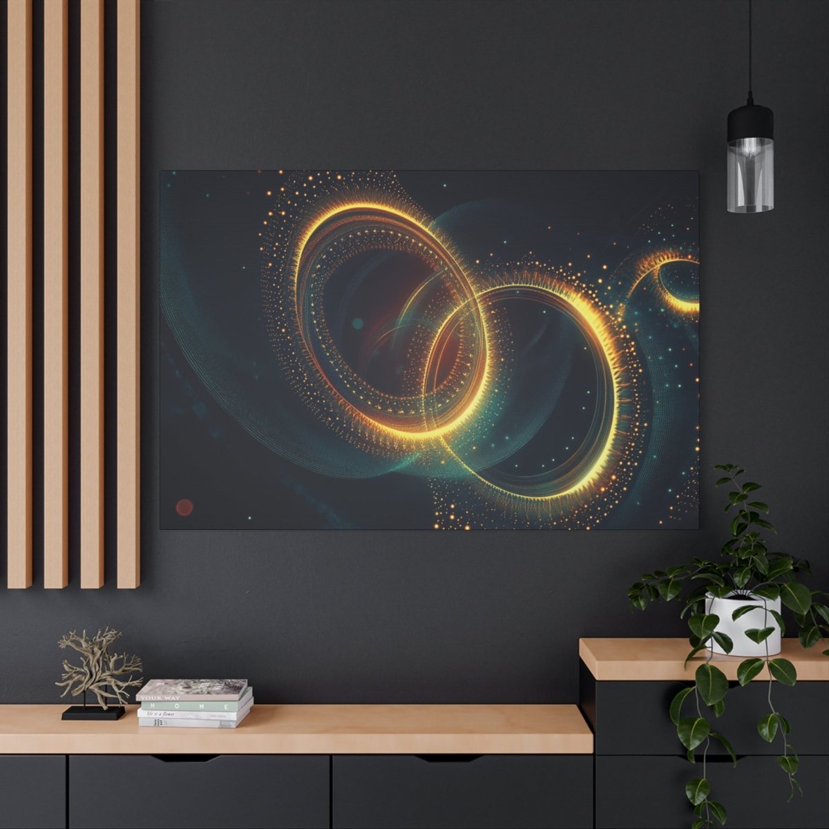 👉Union Galactique : magnifique cadre💎effet fascinant💎 garanti - Art Cocoon