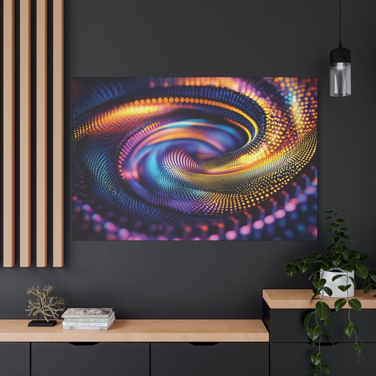 👉Univers Vibrant : magnifique cadre💎effet fascinant💎 garanti - Art Cocoon