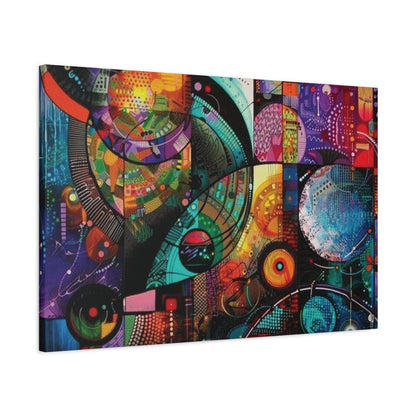 👉Vibration Cobalt : magnifique cadre💎effet captivant💎 garanti - Art Cocoon