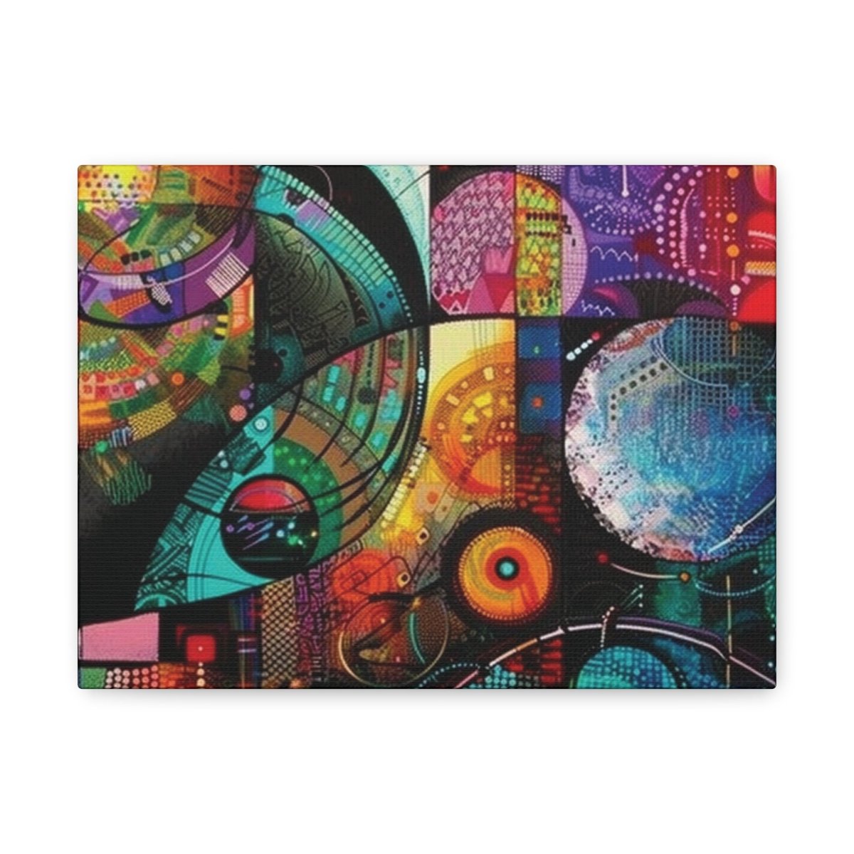 👉Vibration Cobalt : magnifique cadre💎effet captivant💎 garanti - Art Cocoon