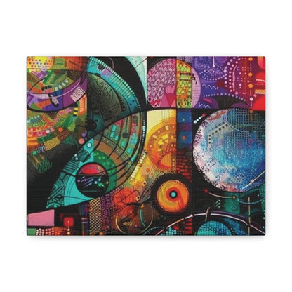 👉Vibration Cobalt : magnifique cadre💎effet captivant💎 garanti - Art Cocoon