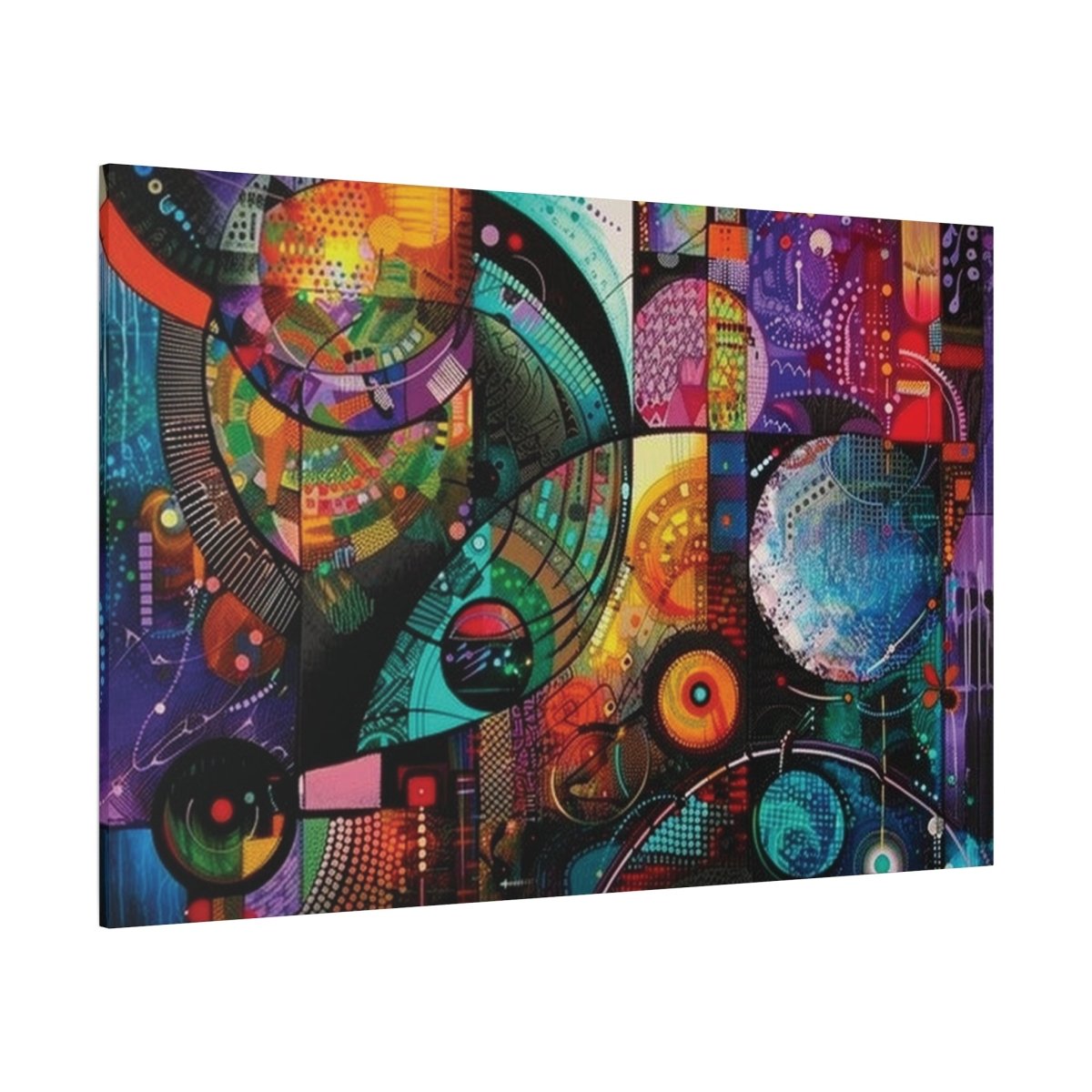 👉Vibration Cobalt : magnifique cadre💎effet captivant💎 garanti - Art Cocoon