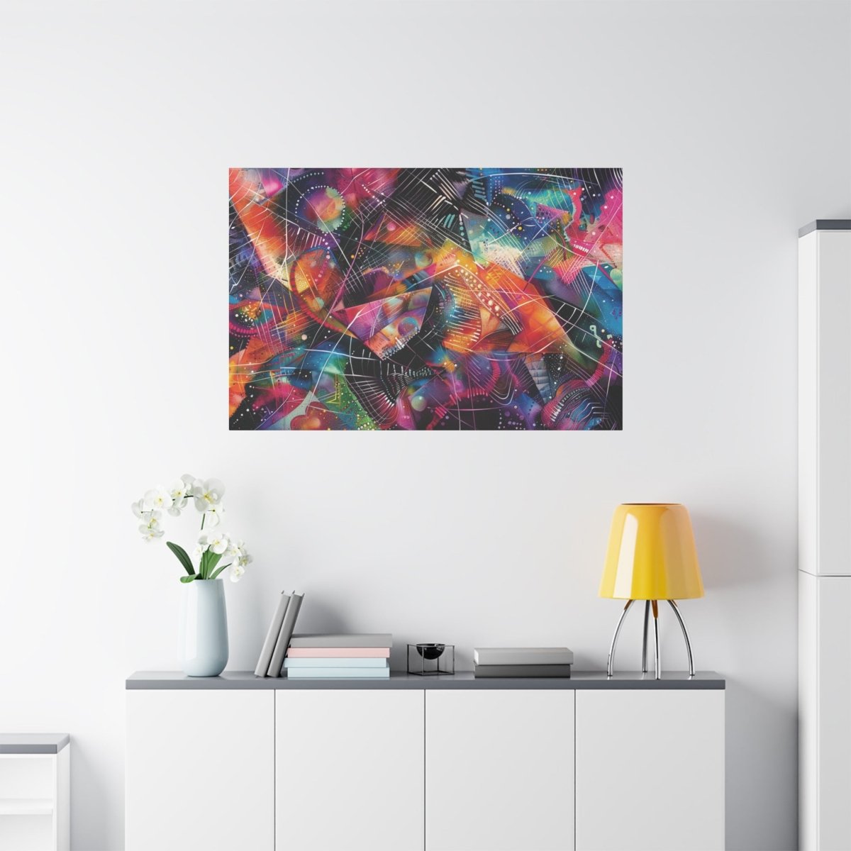 👉Vibrations Célestes : magnifique cadre💎effet captivant💎 garanti - Art Cocoon